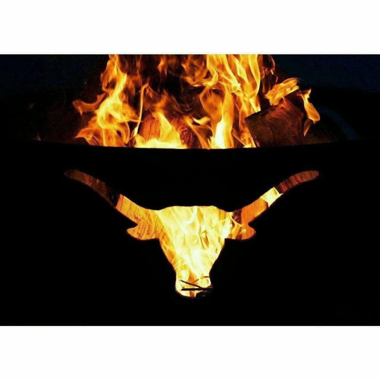 Fire Pit Art Longhorn Fire Pit Art