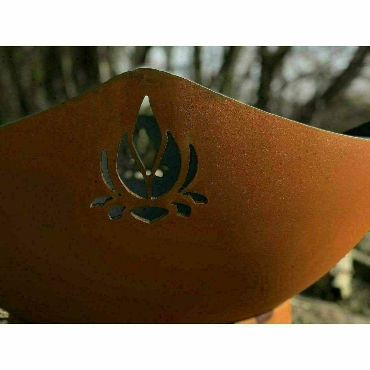 Fire Pit Art Namaste Fire Pit Fire Pit Art