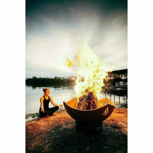 Fire Pit Art Namaste Fire Pit Fire Pit Art