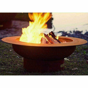 Fire Pit Art Saturn w/lid Fire Pit Art