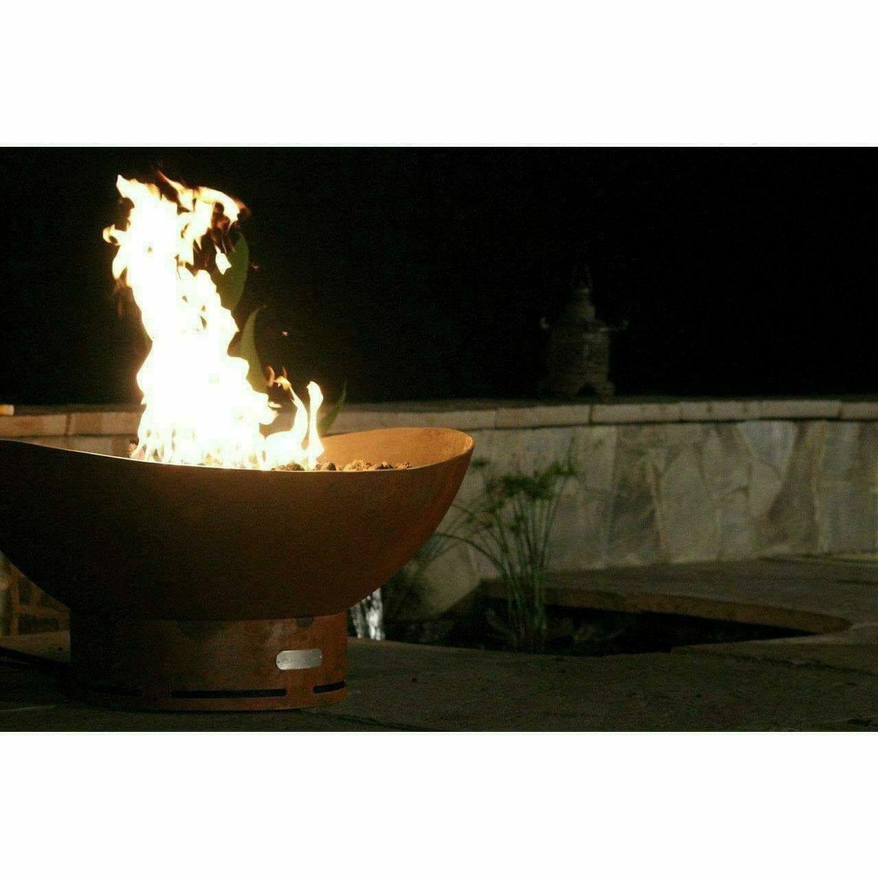 Fire Pit Art Scallops Tidal Fire Pit Art