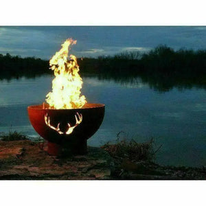 Fire Pit Art Antlers Fire Pit Fire Pit Art