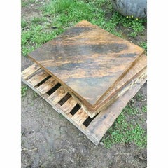 Stone Base - Crab Orchard Stone Fire Pit Art