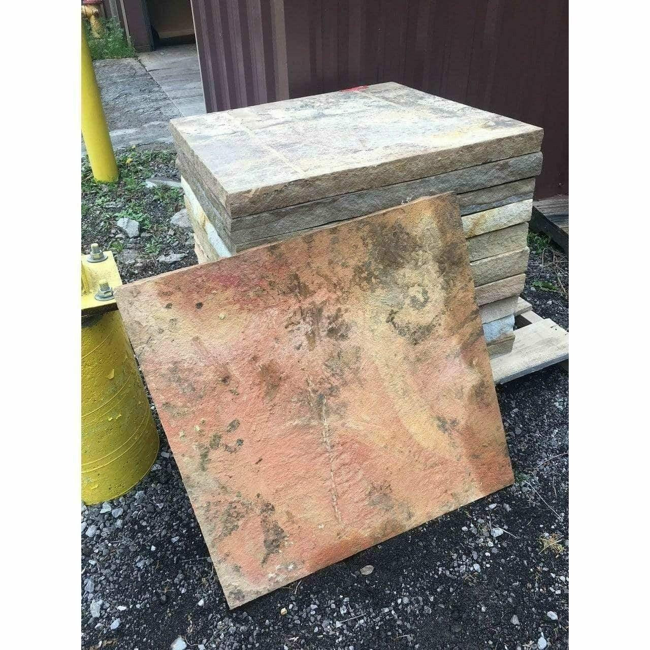 Stone Base - Crab Orchard Stone - Mancave Backyard