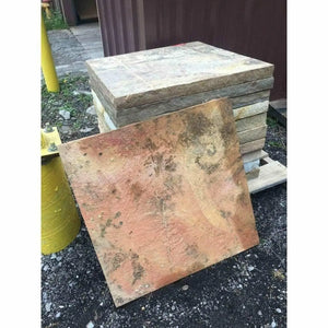 Stone Base - Crab Orchard Stone Fire Pit Art