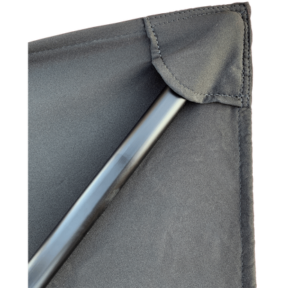 TACO Marine ShadeFin with Black Fabric, Bag & Fixed Mount Kit - T10-3000-4