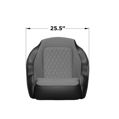 TACO Marine Limited Edition Anclote Bucket Seat, Ivory & Marble - BA1-25-OBS