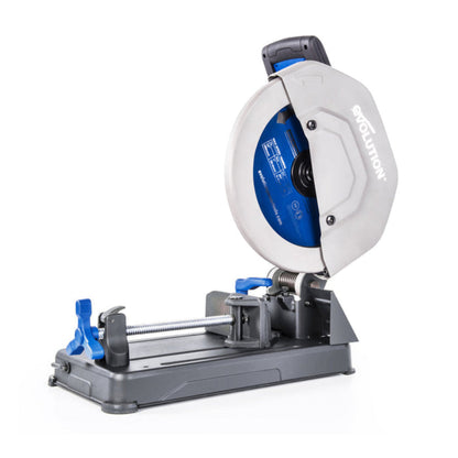 EVOLUTION Metal Cutting Chop Saw w/ 14" Mild Steel Blade -  S355CPSL