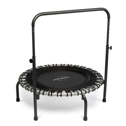 Disc-O-Bed JumpSport 350i 39" Fitness Trampoline and Handle Bar with 30 Adjustable Bungees - 323353