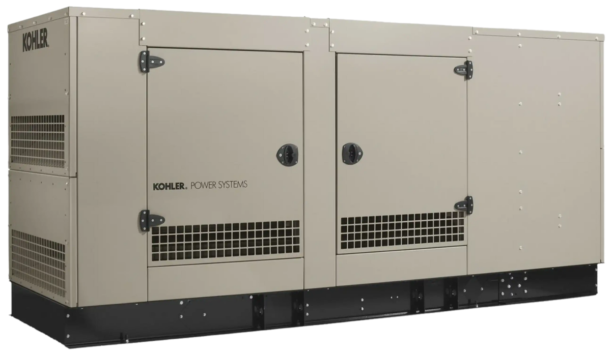 Kohler  150KW 120/240V Single Phase Standby Generator Aluminum New - 150ERESC-QS9