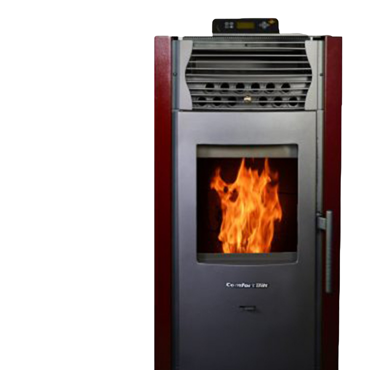 ComfortBilt HP50 2,200 sq. ft. Pellet Stove Auto Ignition 47 lb Hopper Burgundy New - HP50B