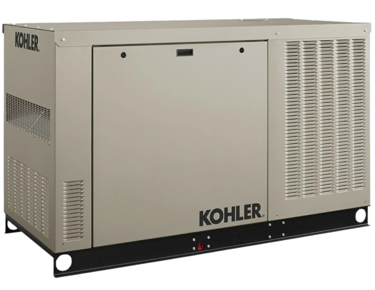 Kohler  24KW 120/240V Single Phase Standby Generator with Block Heater New - 24RCLA-QS50