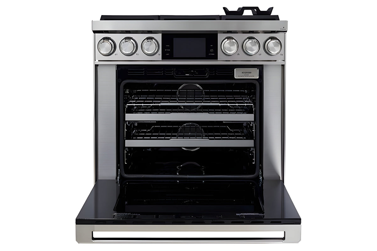 DACOR 36" Range, Graphite Stainless Steel, Liquid Propane - DOP36M86DPM-KT