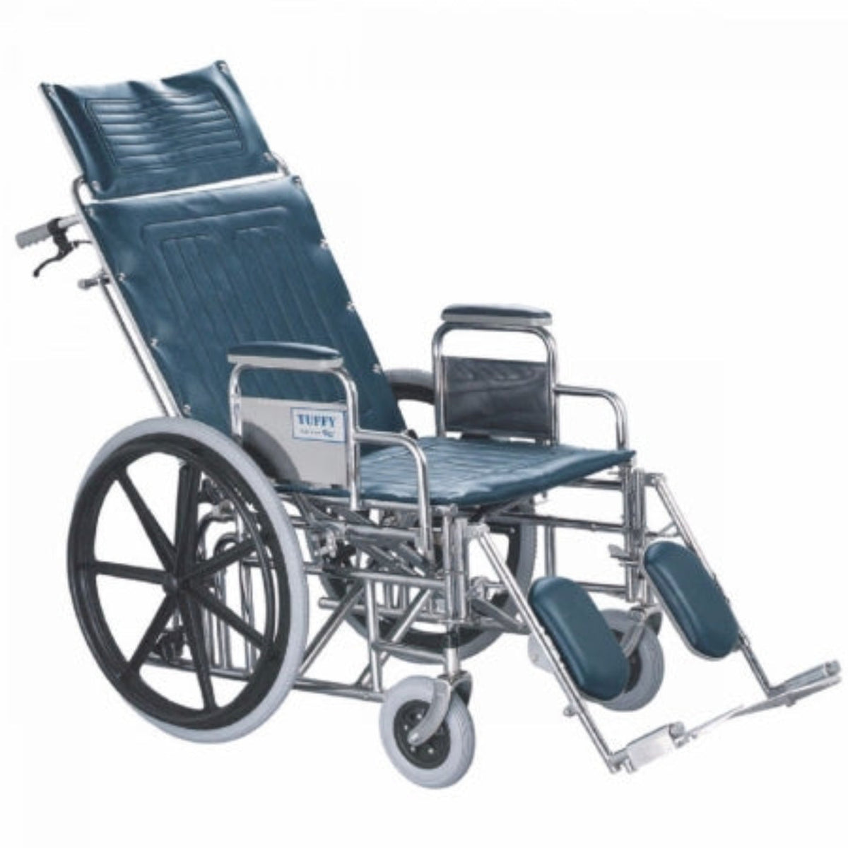 Patterson Medical Tuffy Extra Wide - Reclining Wheelchair 24 Inch Seat Width Adult - 552715