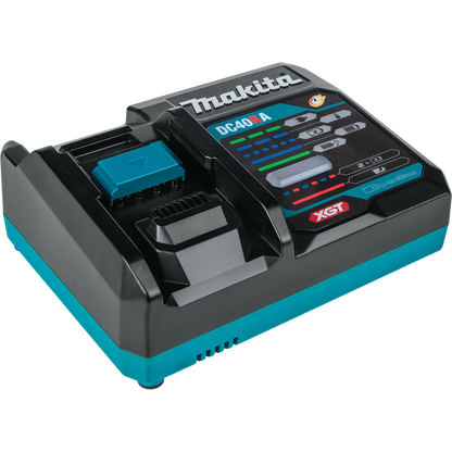 Makita 40V Max XGT Brushless Lithium-Ion 4-1/2 in./5 in. Cordless Paddle Switch Angle Grinder Kit with Electric Brake (4 Ah) - GAG03M1