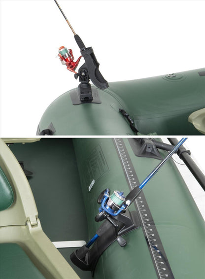 Sea Eagle Stealth Stalker STS10 Inflatable Portable Frameless Fishing Boat Pro Package Green STS10K_P New - STS10K_P
