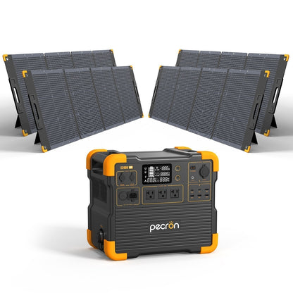 PECRON E2400LFP Portable Power Station 2400W 2048Wh - E2400LFP