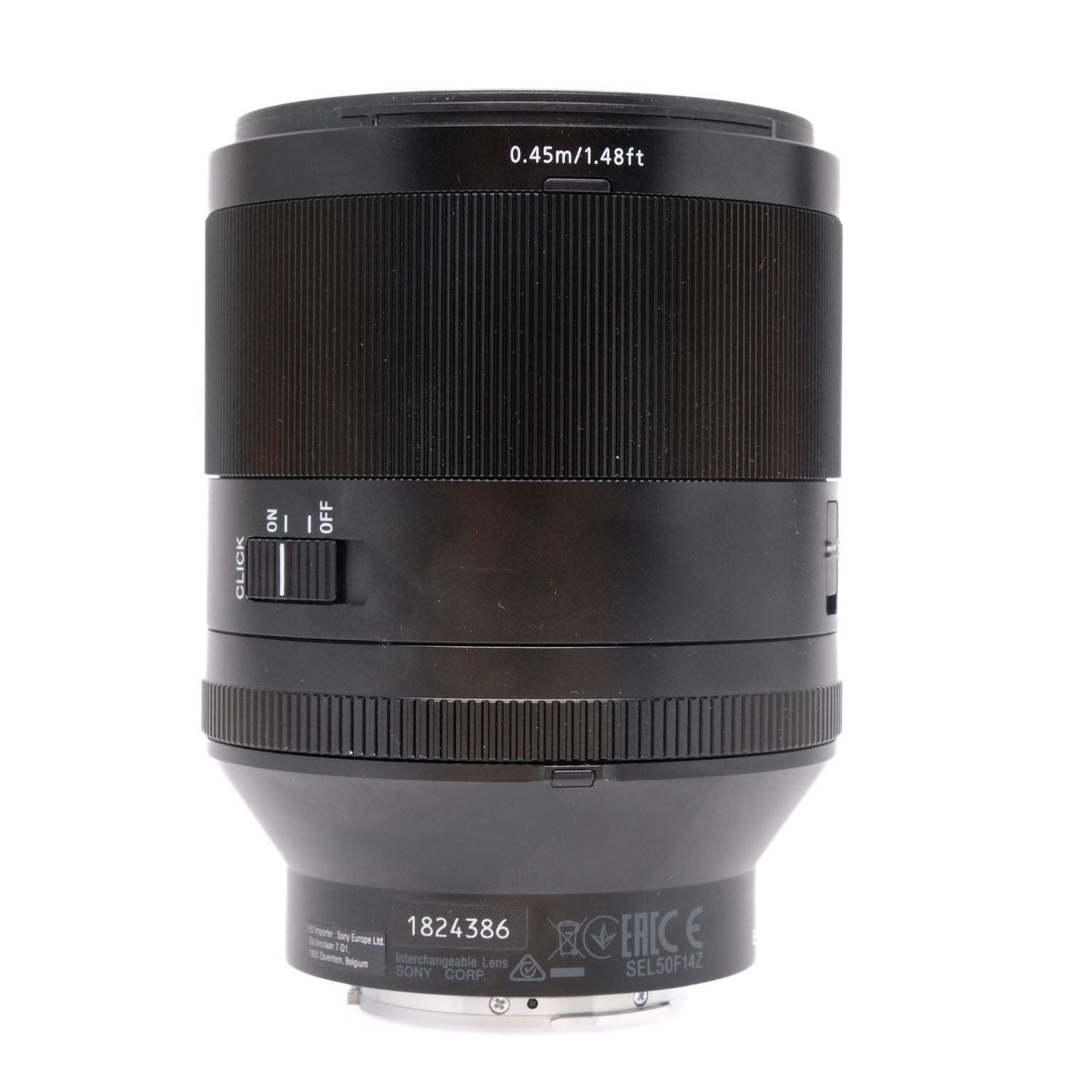 Zeiss Sony 50mm f1.4 Planar FE ZA, 1824386 - 1660083