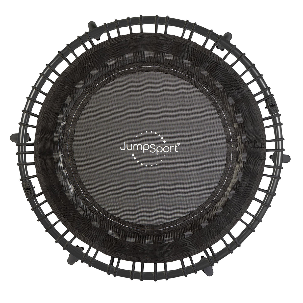 Disc-O-Bed JumpSport 350f Indoor Lightweight 39-Inch Folding Fitness Trampoline, Black - 168414