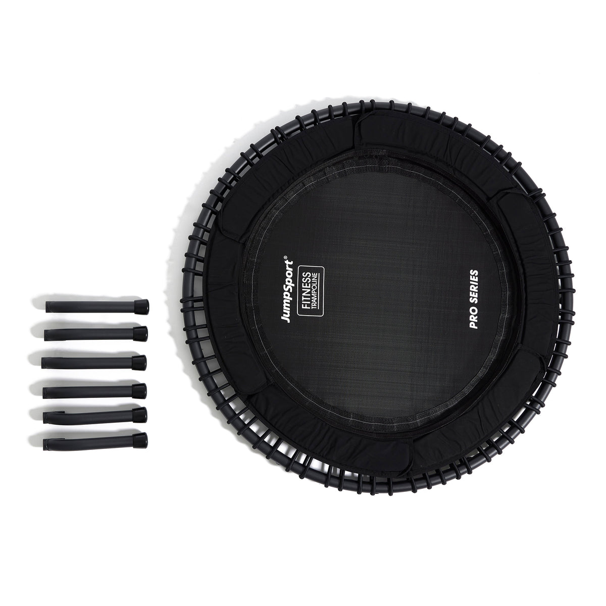Disc-O-Bed JumpSport 570 PRO Indoor Durable Lightweight 44-Inch Fitness Trampoline, Black - 168420