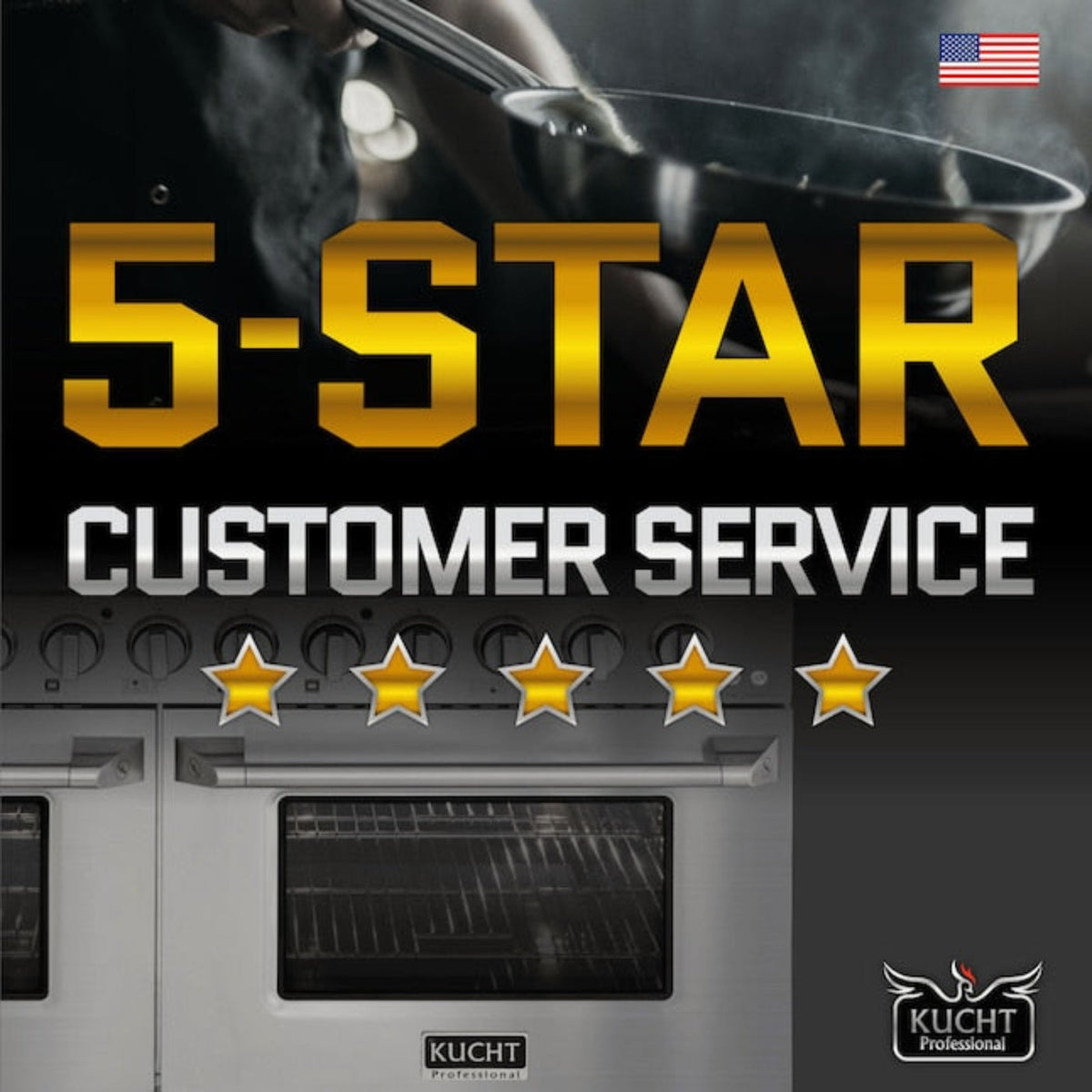 Kucht Professional 30" 4.2 cu ft. Natural Gas Range in Olive Green with Silver Accents, KNG301-OG - KNG301-OG