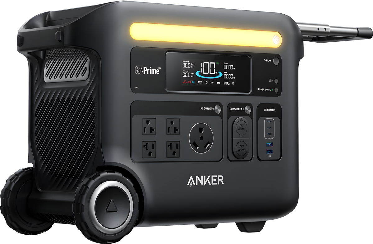 Anker SOLIX F2600 Portable Power Station 2560Wh 2400W New - A1781111