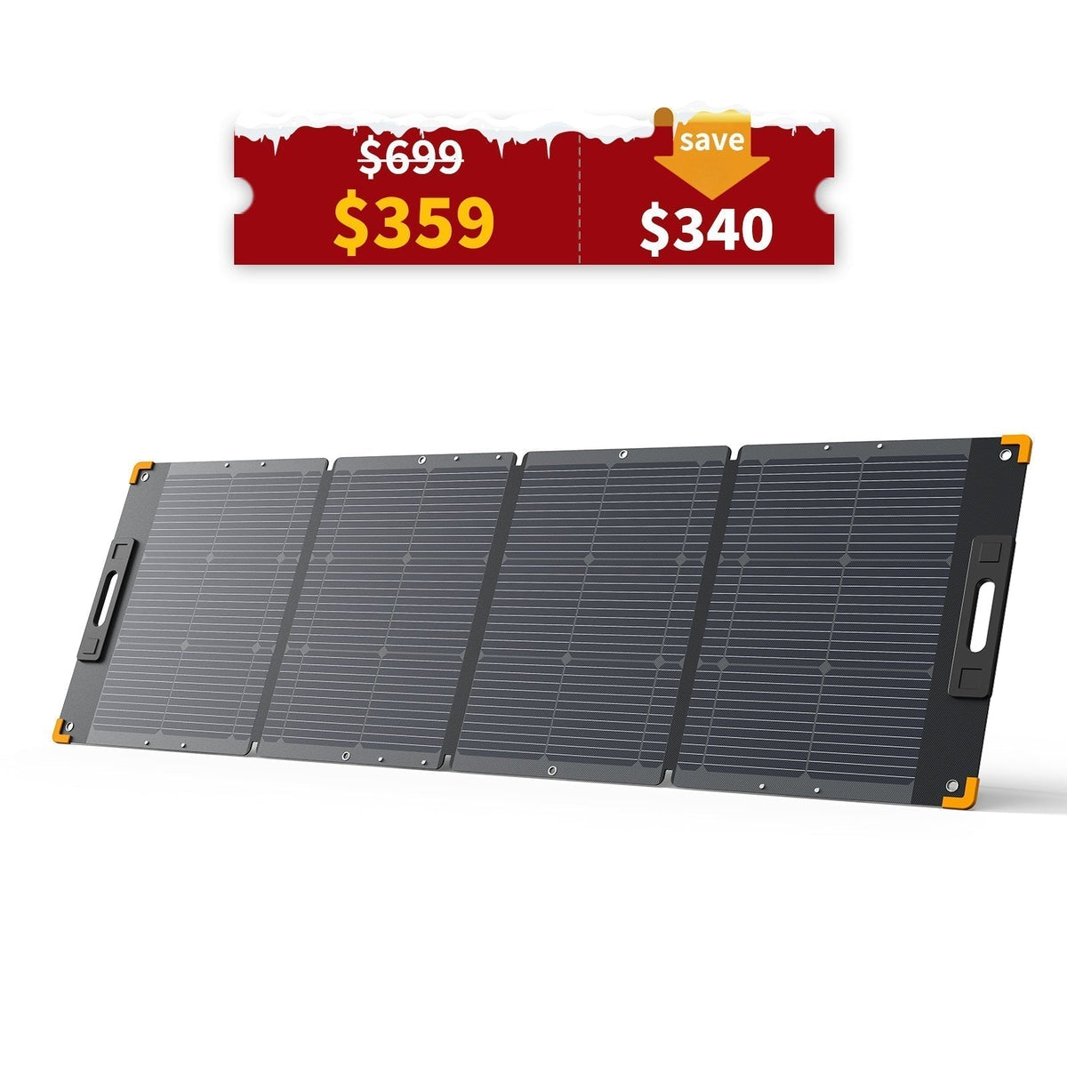 PECRON PV300 300W Portable Solar Panel Waterproof IP67 - SOLAR300
