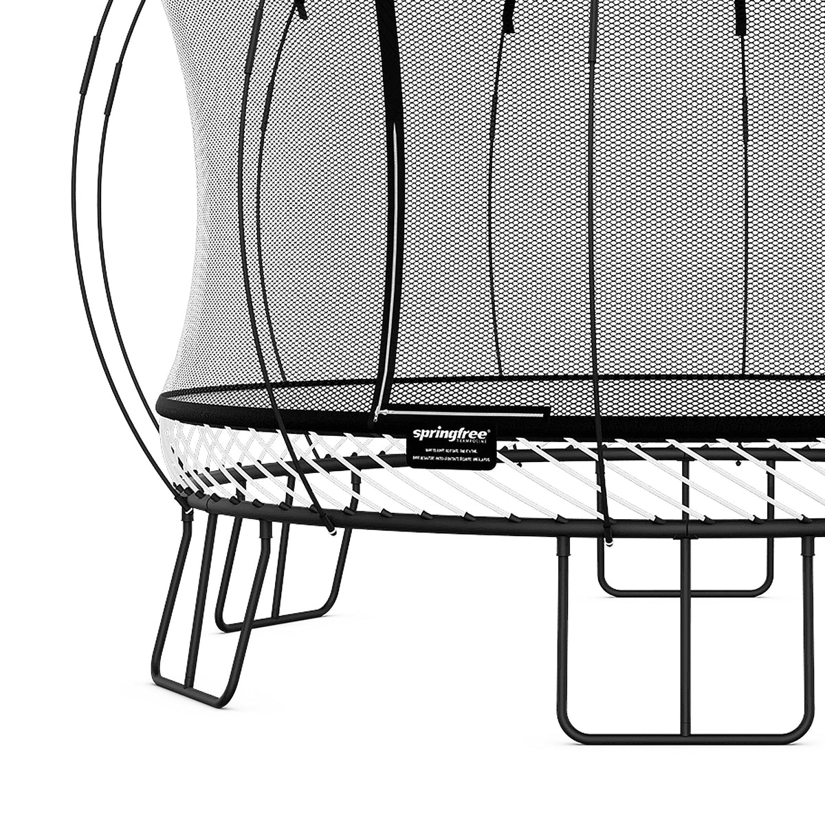 Springfree Trampoline Kids Outdoor Large Oval 8 x 13' Trampoline with Enclosure - 212963