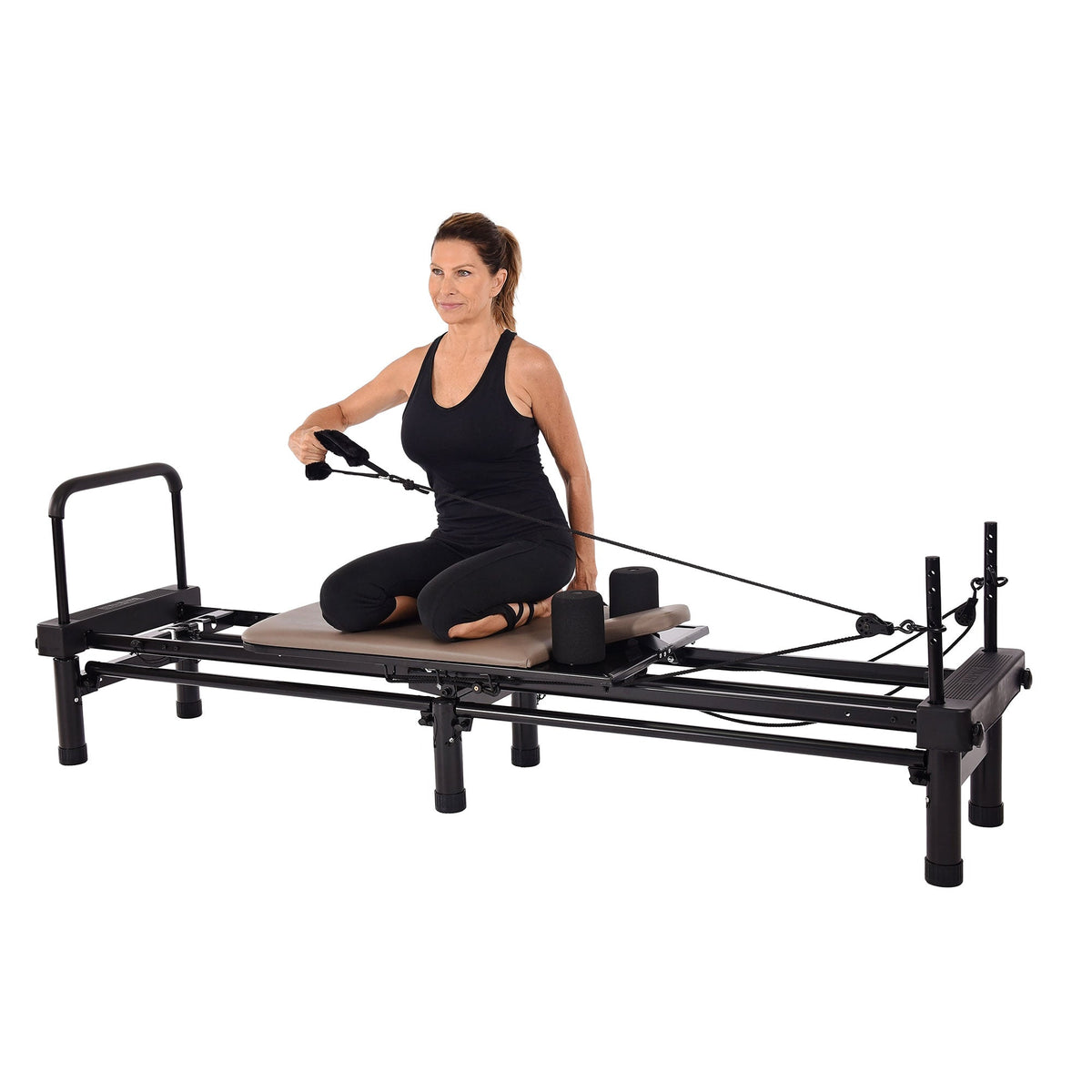 Stamina AeroPilates Reformer Whole Body Resistance Pilates Workout Board Machine - 249425