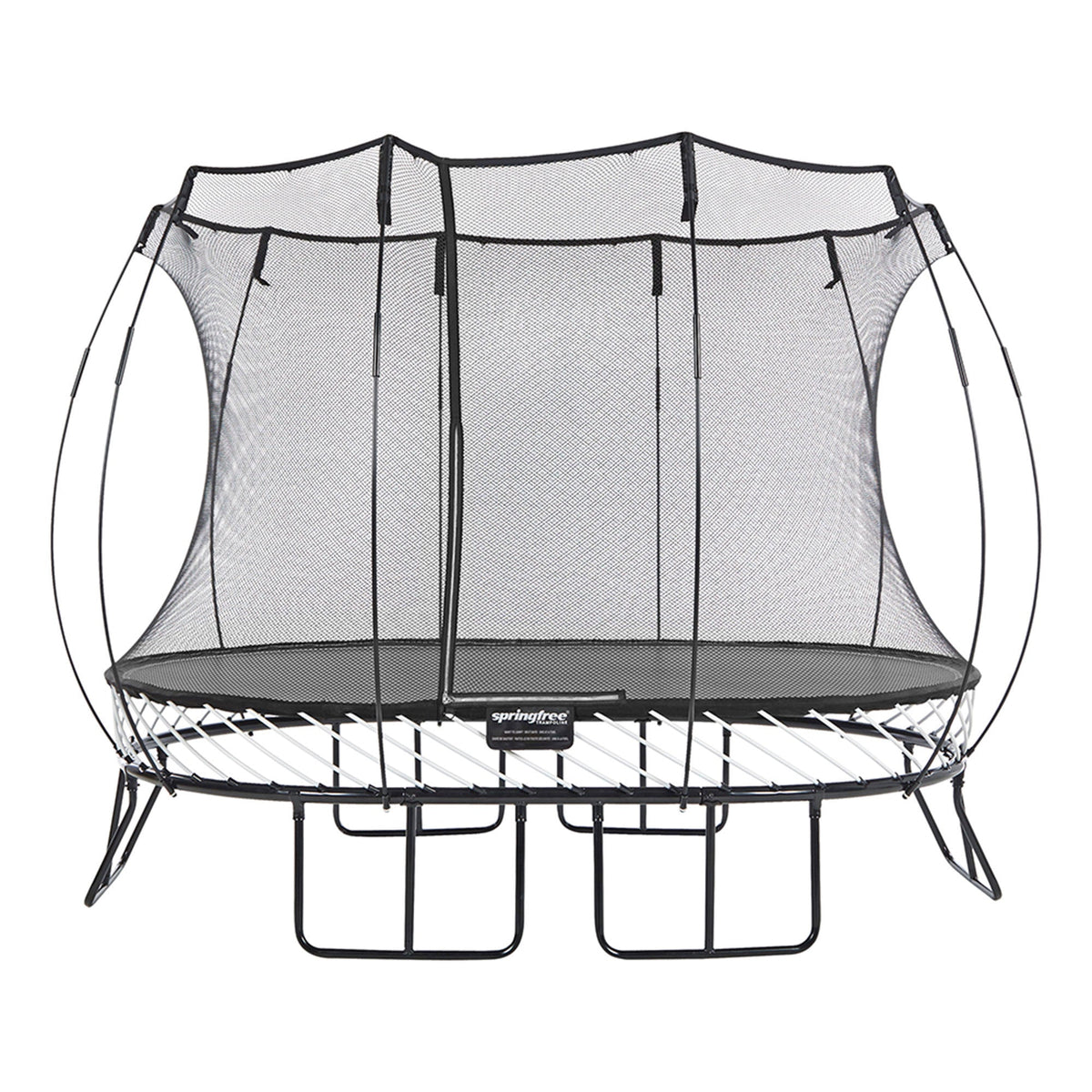 Springfree Trampoline Kids Oval 8 x 11Ft Trampoline & FlexrStep V2 Safety Ladder - 299723