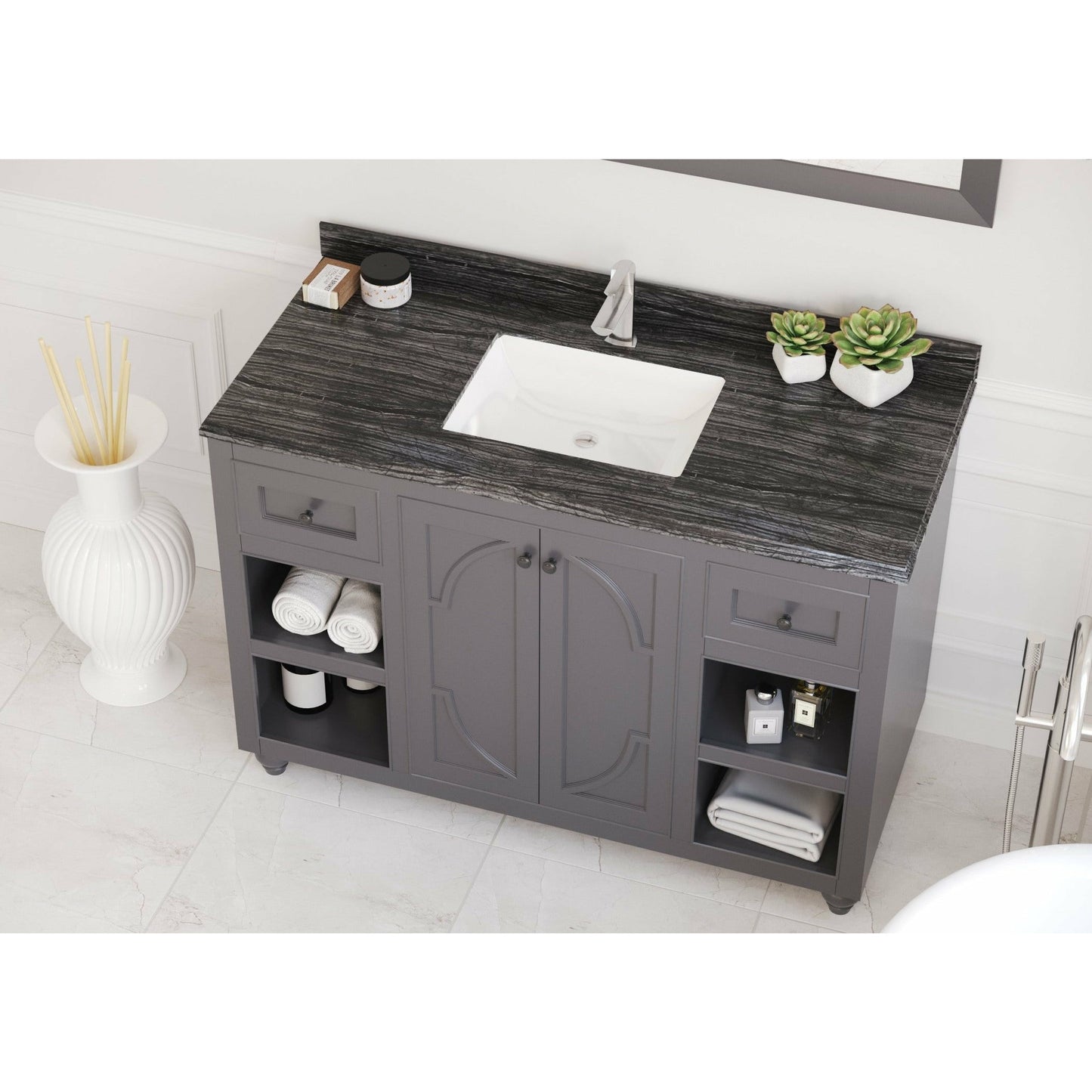 Laviva Odyssey 48" Vanity - 313613-48G-BW