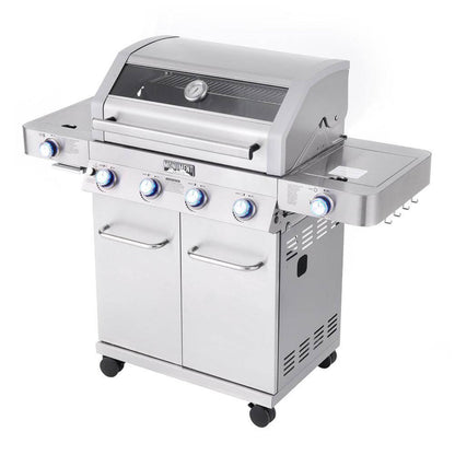 Monument Grills Classic 35633 Series | 4 Burner Propane Gas Grill in Stainless Steel - 35633