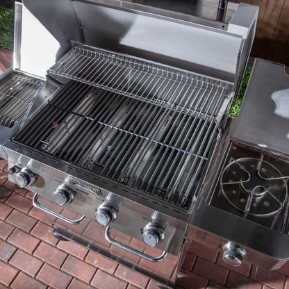 Monument Grills Classic 35633 Series | 4 Burner Propane Gas Grill in Stainless Steel - 35633