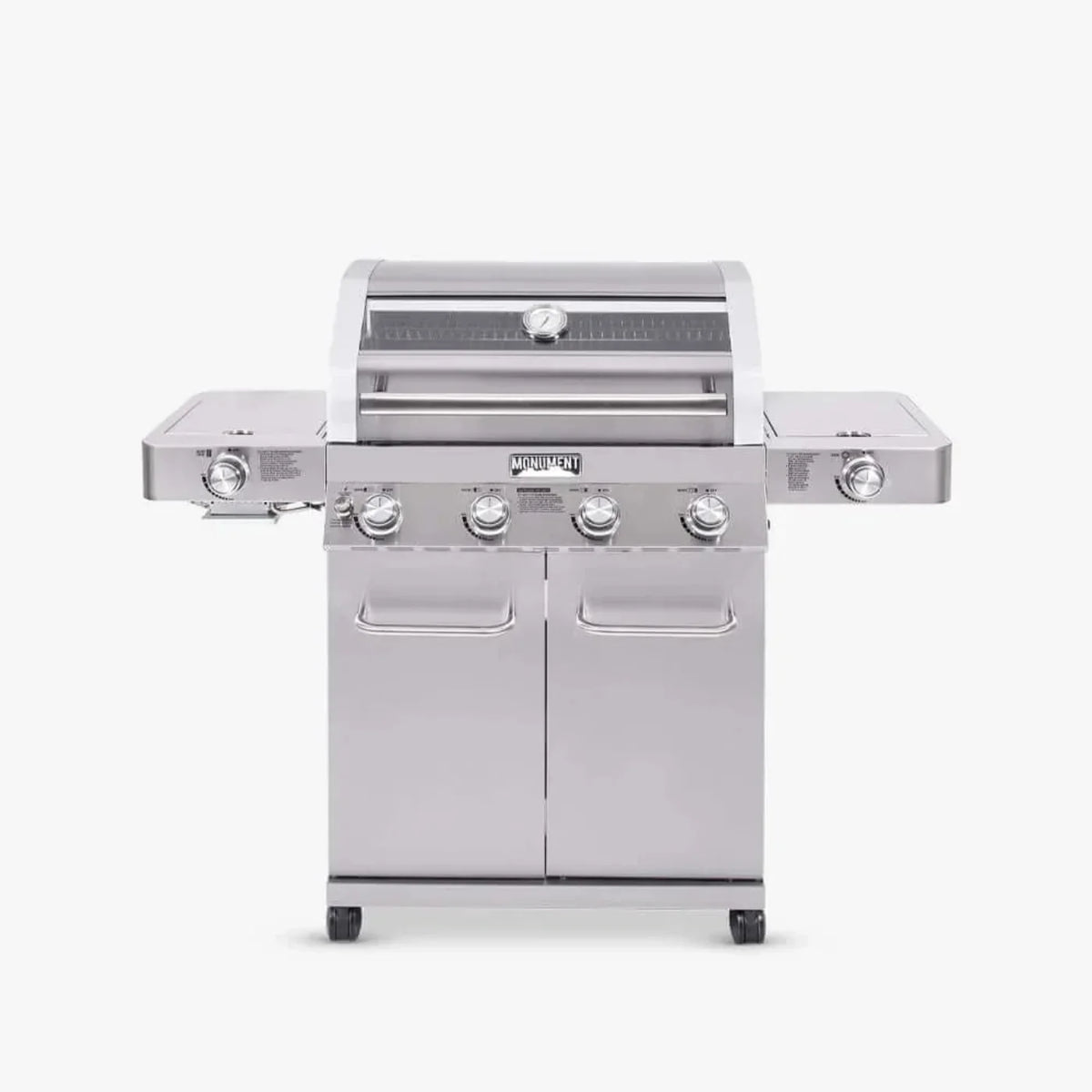 Monument Grills Classic 35633 Series | 4 Burner Propane Gas Grill in Stainless Steel - 35633