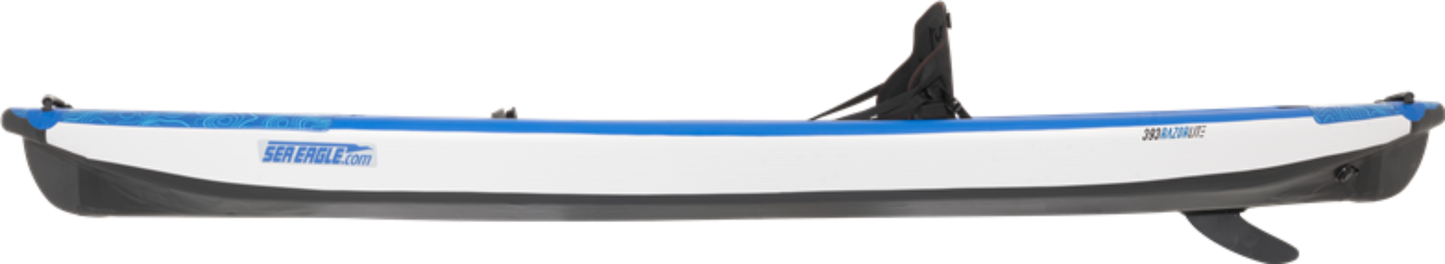 Sea Eagle 393RLK_PC Razorlite Inflatable Kayak Pro Carbon Solo Package New - 393RLK_PC