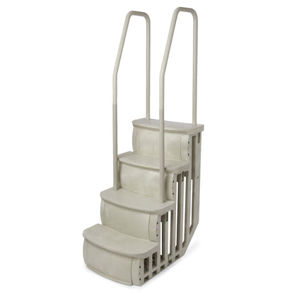 Main Access Large Step Ladder Guard Mat with iStep Pool Ladder Entry System - 398150