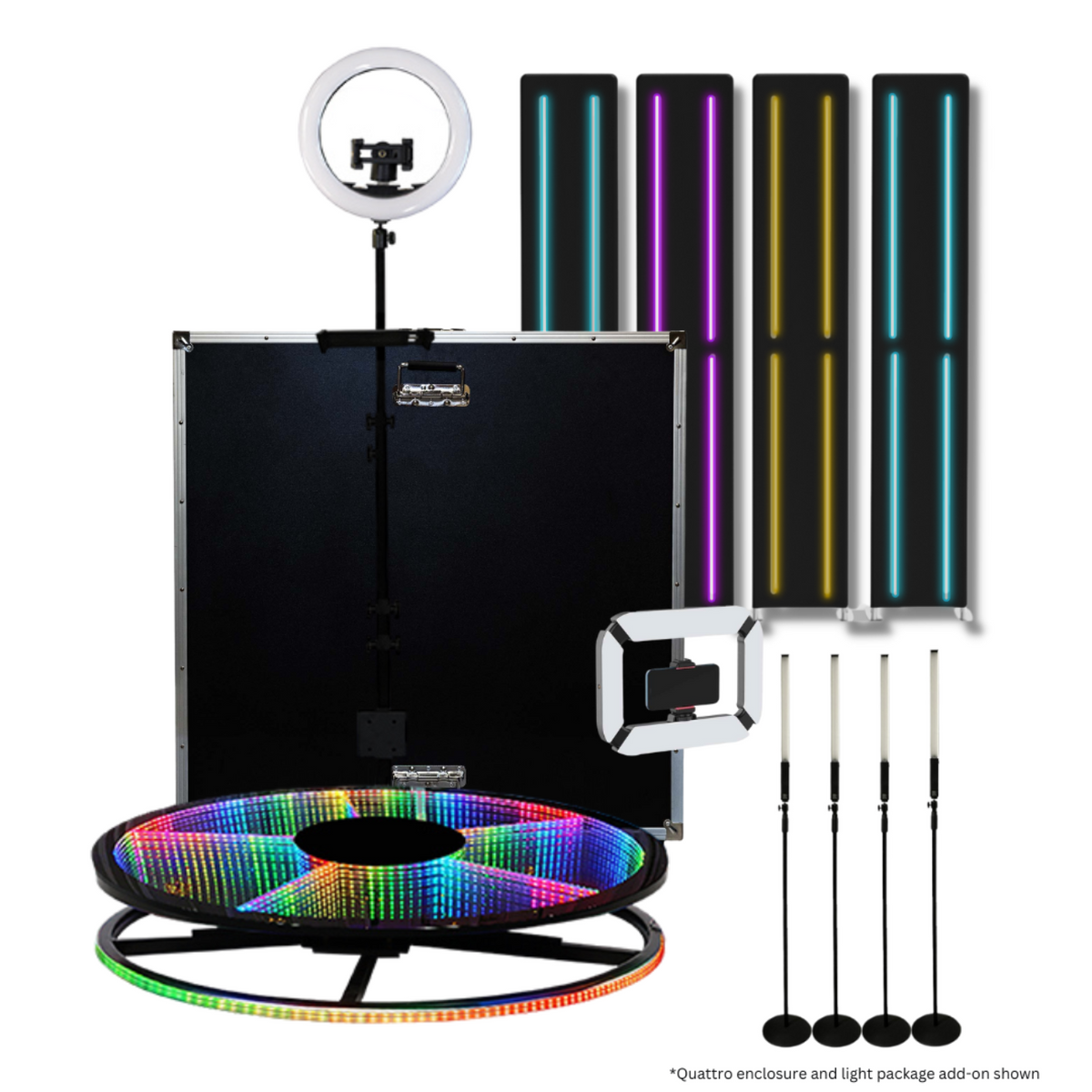 Spinpix360 RAL-5 32" Automatic 360 Photo Booth with 3 Year Warranty Coverage