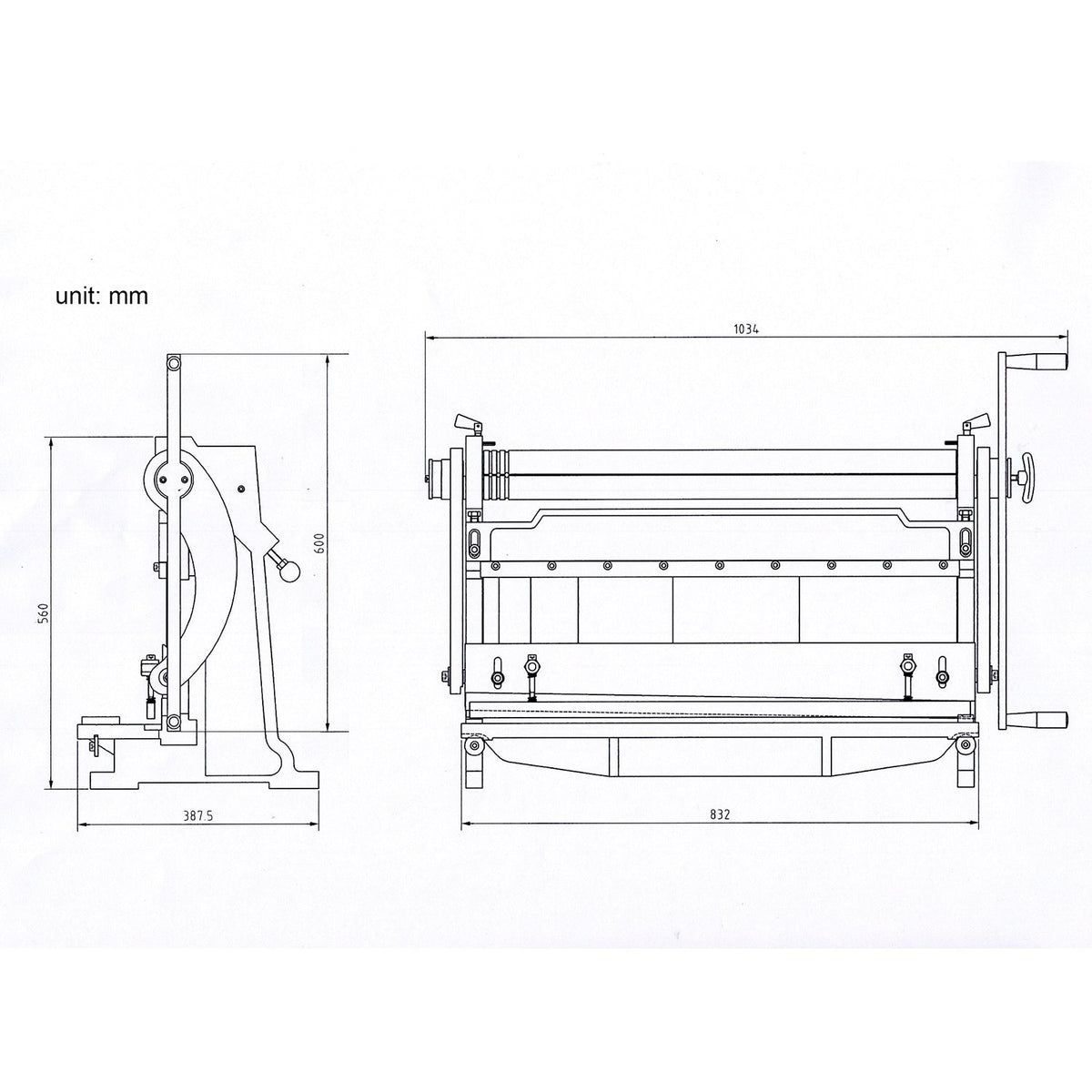 KAKA Industrial Sheet Metal Brake, 30 inch Shear and Slip Roll Combo 3-in-1 | 20-Gauge Capacity Heavy Duty Bending Machine with Back Gauge and Segment Fingers for Metal Fabrication - 171003