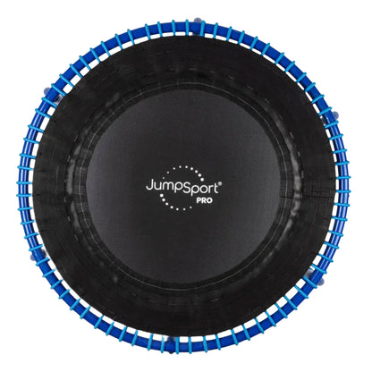Disc-O-Bed JumpSport 350 PRO Fitness Trampoline, Cardio Workout Equipment, 39 Inch, Blue - 415464