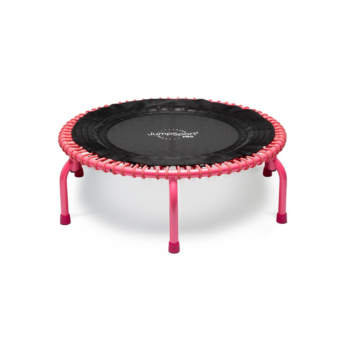 Disc-O-Bed JumpSport 350 PRO Fitness Trampoline, Cardio Workout Equipment, 39 Inch, Blossom - 415466