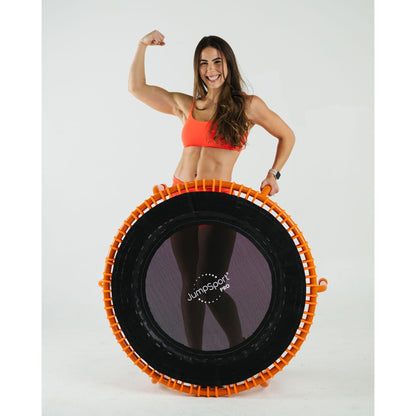 Disc-O-Bed JumpSport 350 PRO Fitness Trampoline, Cardio Workout Equipment, 39 Inch, Energize - 415471