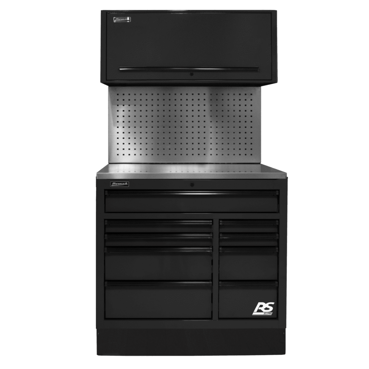 Homak 41” 9 Drawer CTS Set - BKCTS41001