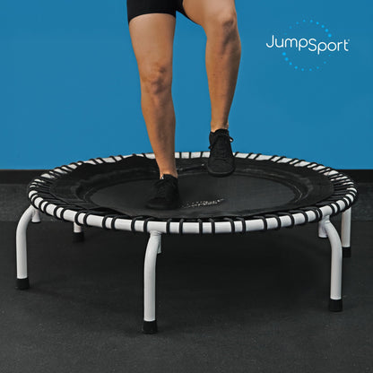 Disc-O-Bed JumpSport 44 Inch PRO Workout Rebounder for Adults 44" Fitness Trampoline, Black - 420675