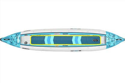 Sea Eagle 465FTK_P 465ft FastTrack V-Bottom Inflatable Kayak Pro 3 Person Package New - 465FTK_P