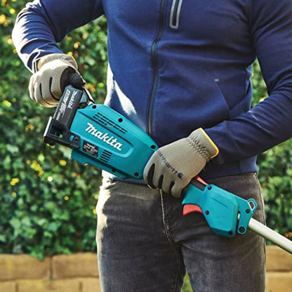 Makita 18V LXT Lithium‑Ion Brushless Cordless Couple Shaft Power Head Kit w/ 13" String Trimmer & 10" Pole Saw Attachments - XUX02SM1X4