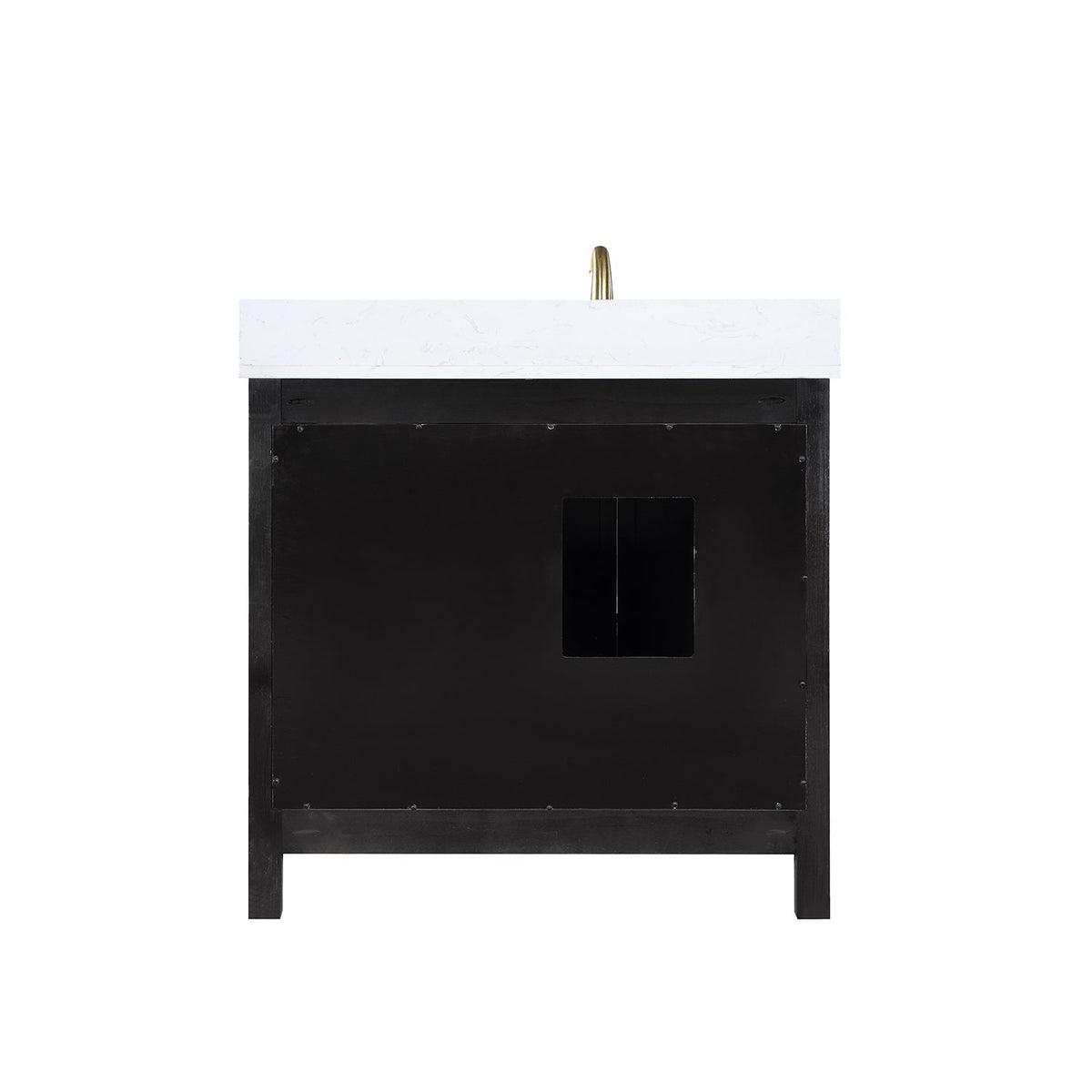 Altair Designs 36" single vanity with top - 542036-GP-AW-NM
