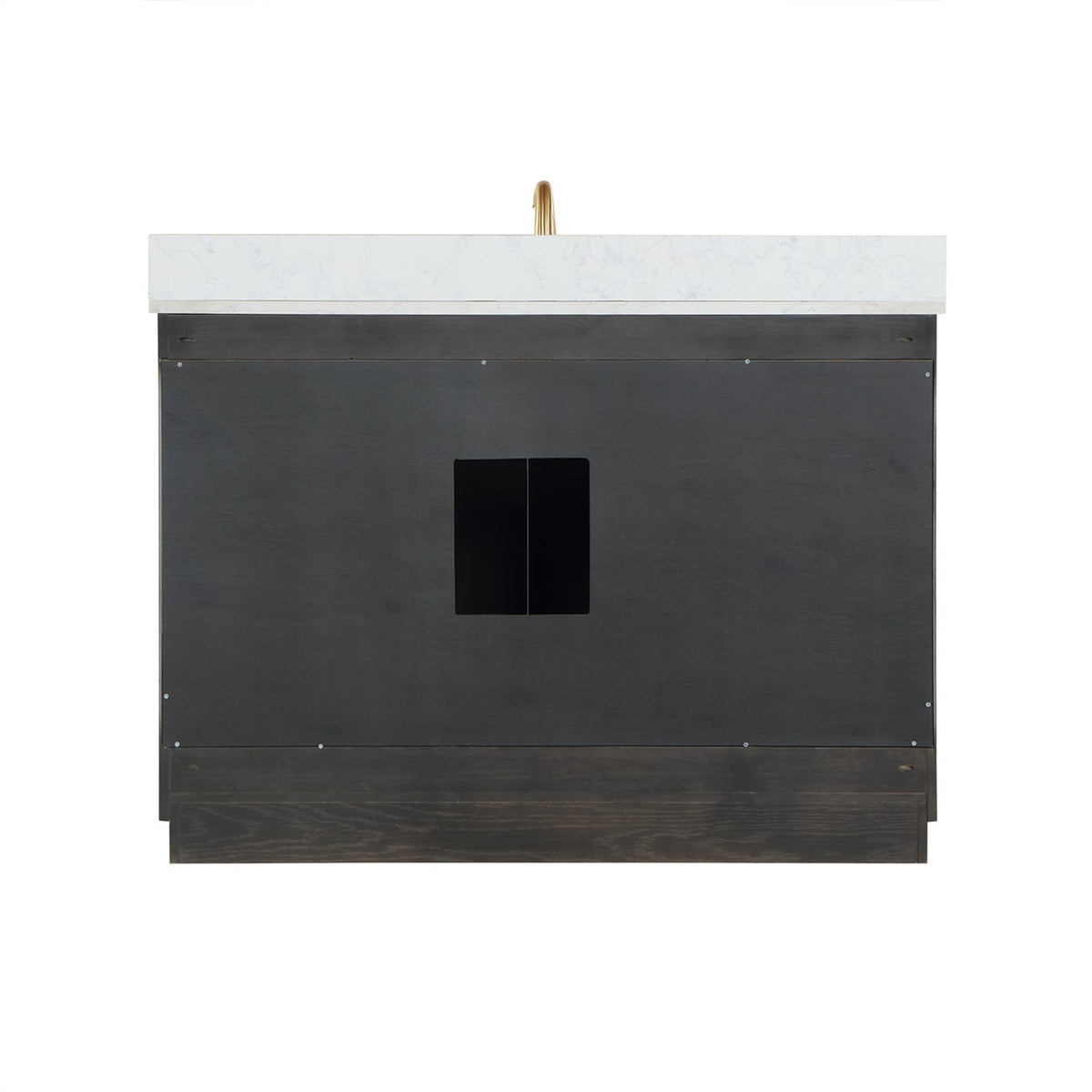 Altair Designs Gazsi 48" single vanity with top - 543048-BN-GW-NM