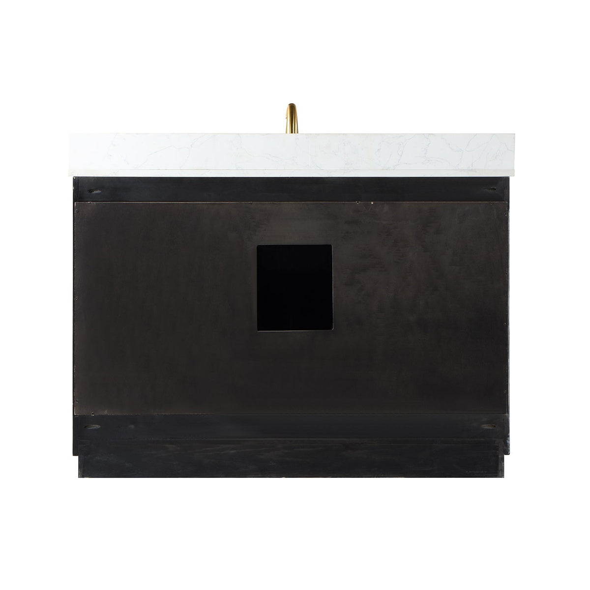 Altair Designs Gazsi 48" single vanity with top - 543048-BN-GW-NM