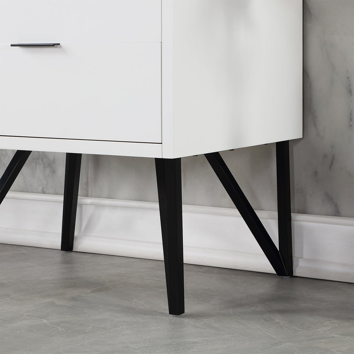 Altair Designs 30" single vanity with top - 548030-WP-CG-NM