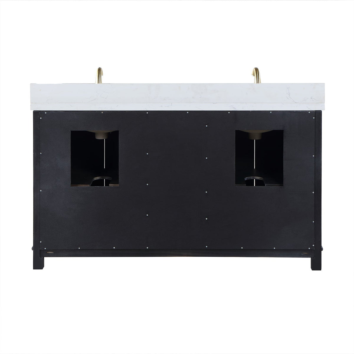 Altair Designs 60" double vanity with top - 549060-BO-AW-NM